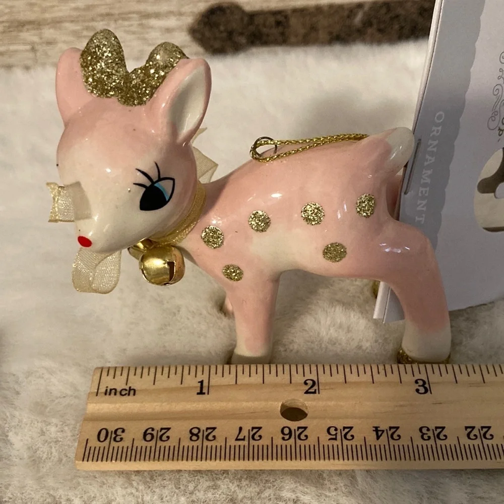 Target 2022 Wondershop Ceramic Deer Ornament